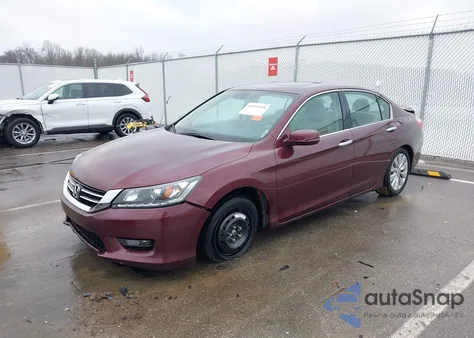 2014 Honda Accord Ex-L V-6 from USA, damaged, VIN 1HGCR3F87EA039253